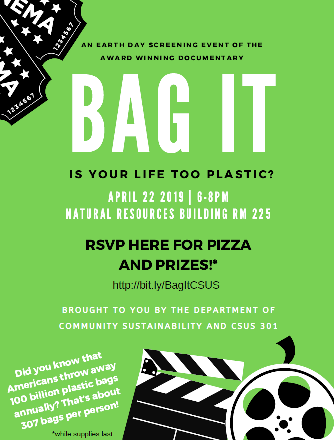 Bag it student poster